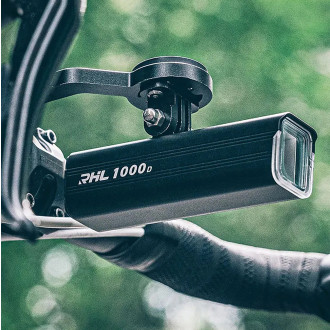 Rockbros RHL1550 front bicycle light 5000mAh 1500lm IPX6 - black