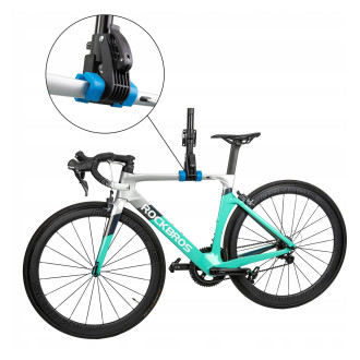 Rockbros MP-01 tabletop service stand for bicycles with knobs - black