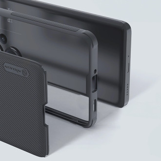 Nillkin Super Frosted Shield Pro Magnetic Case for Xiaomi Redmi Note 13 Pro+ 5G with MagSafe - black