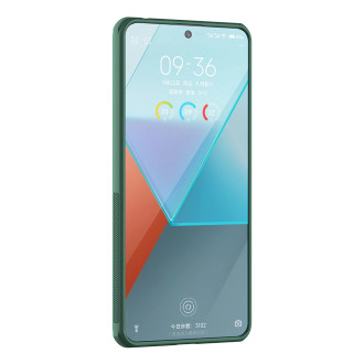 Nillkin Super Frosted Shield Pro Case for Xiaomi Redmi Note 13 Pro 5G / Poco X6 5G - green