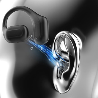 Dudao U17Pro on-ear wireless headphones with Bluetooth 5.3 and ANC - black