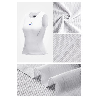 Rockbros YDBX001 women´s quick-drying cycling vest M / L - white