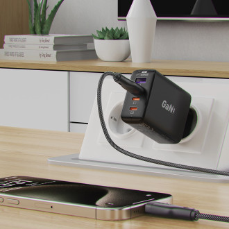 Acefast C8-04 USB-A / USB-C 3A cable - black