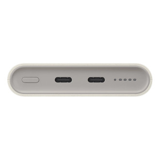 Powerbank Samsung EB-U2510XUEGEU inductive 10000 mAh 2x USB-C 25W SFC - beige