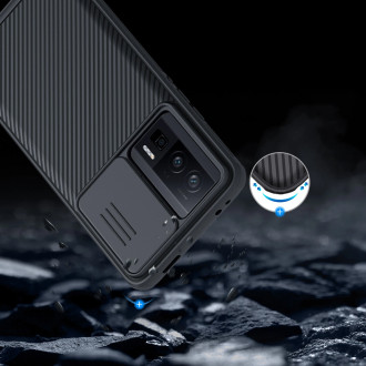 Nillkin CamShield Pro Case for Xiaomi Redmi K60 / K60 Pro / Poco F5 Pro - Black
