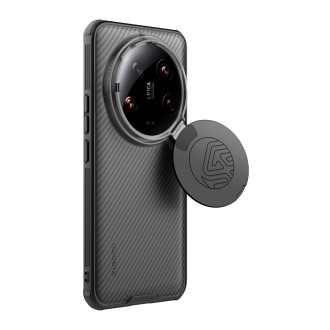 Nillkin CamShield Prop Case for Xiaomi Mi 14 Ultra - Transparent and Black