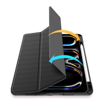 Dux Ducis Toby case with flap and stand for iPad Pro 11&quot; 2024 - black