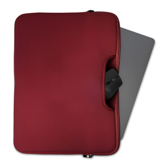 Universal case laptop bag 15.6 ´´ tablet computer organizer red