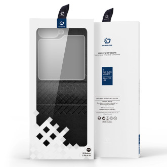 Dux Ducis Brill leather case for Samsung Galaxy Z Flip 6 - black