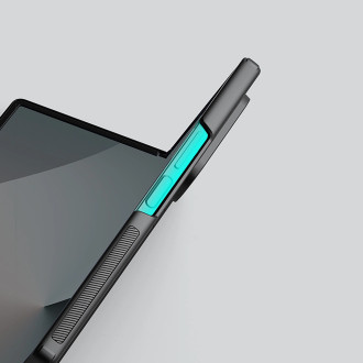 Nillkin Super Frosted Shield Fold Magnetic Case for Samsung Galaxy Z Fold 6 5G with stylus holder and magnetic module - black