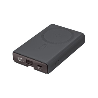 Powerbanka Joyroom JR-PBM01 magnetická 10000mAh 20W se stojánkem + Lightning kabel - USB-C - černá