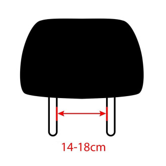 Baseus Backseat Car Mount držák tabletu smartphonu 4,7 - 12,9&quot; pro opěrku hlavy černý (SUHZ-01)