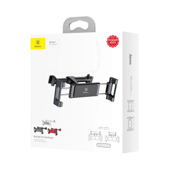 Baseus Backseat Car Mount držák tabletu smartphonu 4,7 - 12,9&quot; pro opěrku hlavy černý (SUHZ-01)