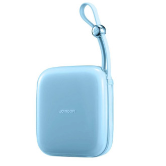Powerbanka Joyroom 10000mAh Jelly Series 22,5W s vestavěným Lightning kabelem modrý (JR-L003)