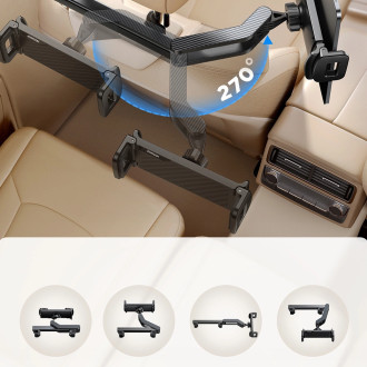 Držák tabletu Joyroom JR-ZS369 na opěrku hlavy auta - černý