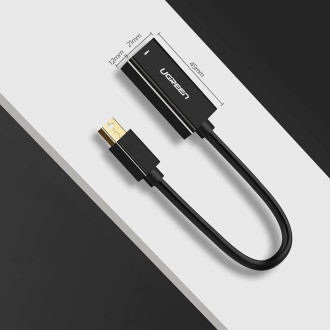 Ugreen MD112 10461 mini DisplayPort (male) / HDMI (female) FHD 1080p adapter - black