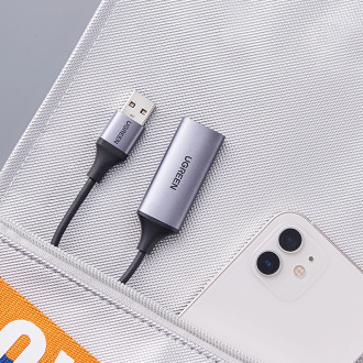 Ugreen CM489 40189 HDMI Adapter (Female) - USB-A / USB-C (Male) - Gray