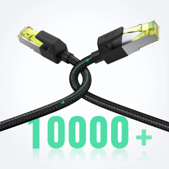 Ugreen NW150 30791 Ethernet RJ45 Cat 7 10Gbps 10m Cable - Black