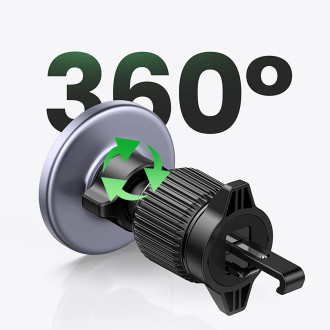 Ugreen LP428 magnetic car phone holder for air vent - black