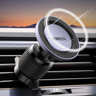 Ugreen LP428 magnetic car phone holder for air vent - black