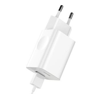 Baseus Charging Quick Charger EU napájecí adaptér USB Quick Charge 3.0 QC 3.0 bílý (CCALL-BX02)