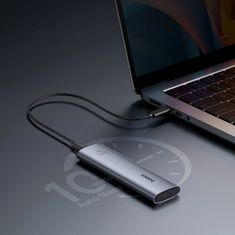 Baseus FlyJoy M.2 NVMe 10 Gb/s SSD drive bay - gray