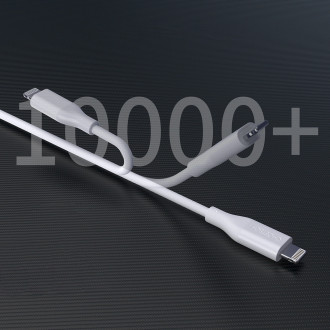 Choetech IP0040 USB-C / Lightning MFi PD 30W 1.2m cable - white