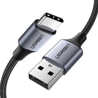 Ugreen kabel USB kabel – USB Type C Quick Charge 3.0 3A 2m šedý (60128)