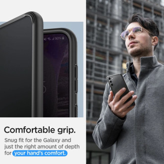 Spigen ULTRA HYBRID GALAXY S23 MATNÁ ČERNÁ