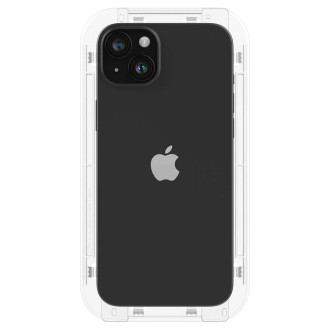 TEPELNÉ SKLO Spigen GLAS.TR &quot;EZ FIT&quot; IPHONE 15 CLEAR