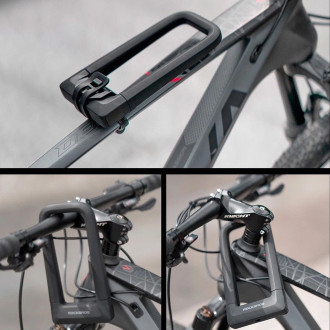 Zámek na kolo Rockbros RKS626 U-lock - černý