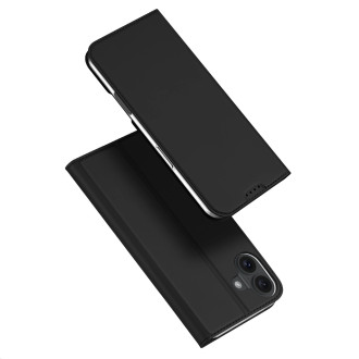 Dux Ducis Skin Pro iPhone 16 Case with Flip and Card Slot - Black