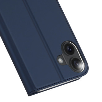Dux Ducis Skin Pro iPhone 16 Case with Flap and Card Slot - Blue
