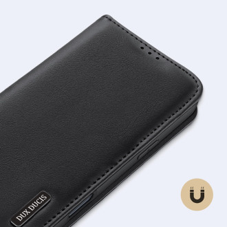 Dux Ducis Hivo iPhone 16 Case with Flip and RFID Protection - Black