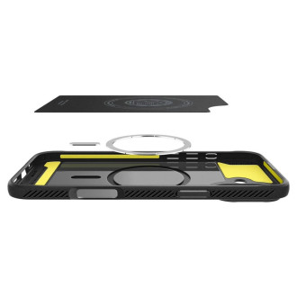 Spigen Rugged Armor MagSafe Case for iPhone 16 Plus - Black