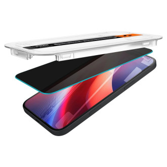 TEPELNÉ SKLO Spigen GLAS.TR "EZ FIT" 2 BALENÍ IPHONE 15 OCHRANA OSOBNÍCH ÚDAJŮ