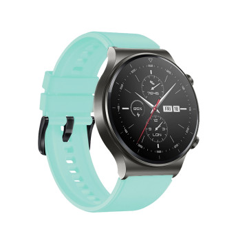 Silicone Strap for Huawei Watch GT 2/3/4/2 Pro/3 Pro/4 Pro/GT 2e 46mm - Light Green