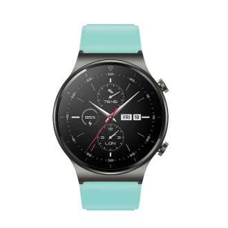 Silicone Strap for Huawei Watch GT 2/3/4/2 Pro/3 Pro/4 Pro/GT 2e 46mm - Light Green
