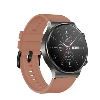 Silicone Strap for Huawei Watch GT 2/3/4/2 Pro/3 Pro/4 Pro/GT 2e 46mm - Burgundy