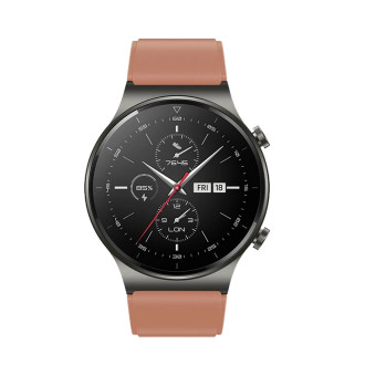 Silicone Strap for Huawei Watch GT 2/3/4/2 Pro/3 Pro/4 Pro/GT 2e 46mm - Burgundy
