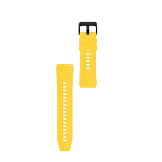 Silicone Strap for Huawei Watch GT 2/3/4/2 Pro/3 Pro/4 Pro/GT 2e 46mm - Yellow
