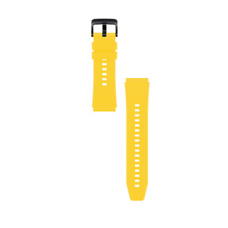 Silicone Strap for Huawei Watch GT 2/3/4/2 Pro/3 Pro/4 Pro/GT 2e 46mm - Yellow