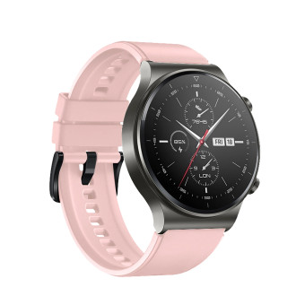 Silicone Strap for Huawei Watch GT 2/3/4/2 Pro/3 Pro/4 Pro/GT 2e 46mm - Powder