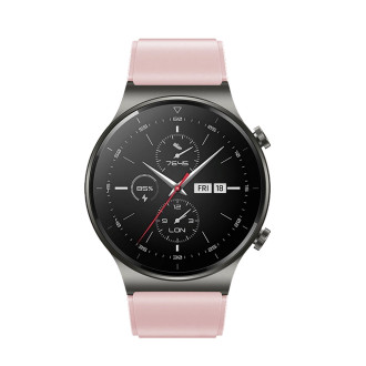 Silicone Strap for Huawei Watch GT 2/3/4/2 Pro/3 Pro/4 Pro/GT 2e 46mm - Powder