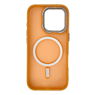 Fashion Case MagSafe for iPhone 16 Pro Max - orange