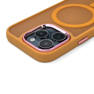 Fashion Case MagSafe for iPhone 16 Pro Max - orange