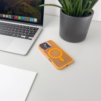 Fashion Case MagSafe for iPhone 16 Pro Max - orange