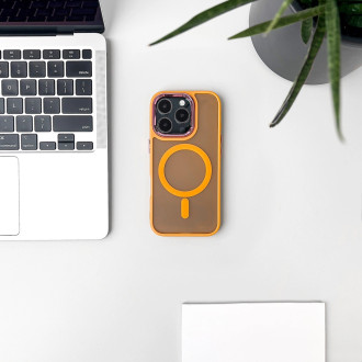 Fashion Case MagSafe for iPhone 16 Pro Max - orange