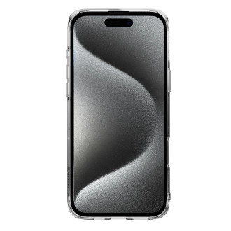 Nillkin Nature Pro Magnetic Case with MagSafe for iPhone 16 - Transparent & White