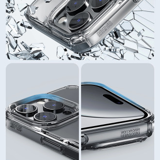 Nillkin Nature Pro Magnetic Case with MagSafe for iPhone 16 - Transparent & White